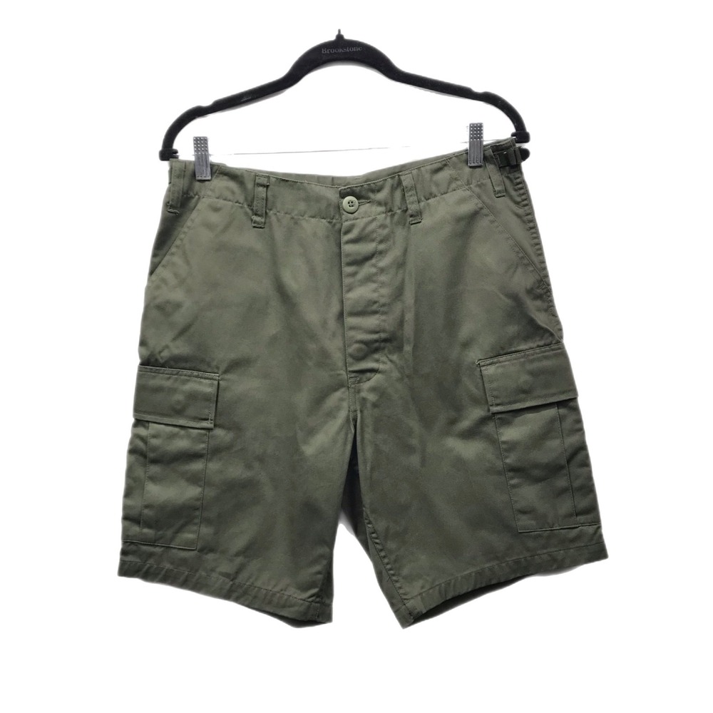 Boys Scout Cargo Shorts Size Small 27-31 Adjustable Green Utility Shorts Uniform